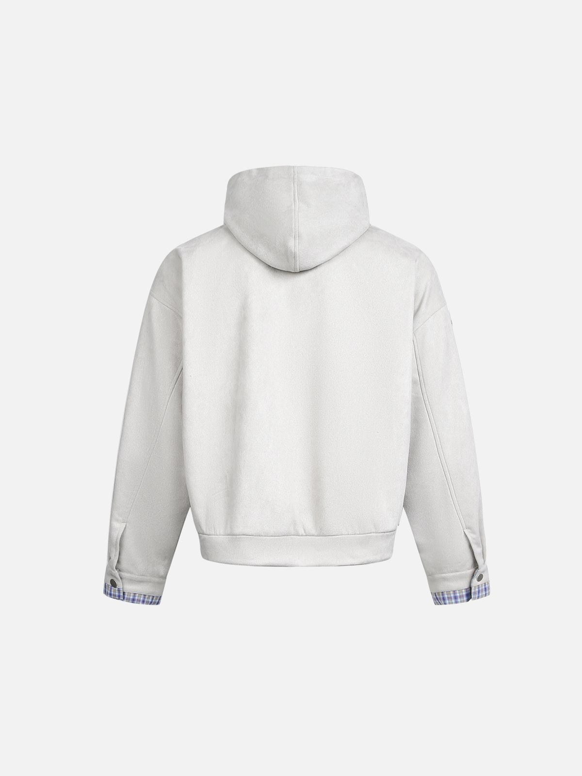 Haaura Buff Patchwork Letterman Jacket