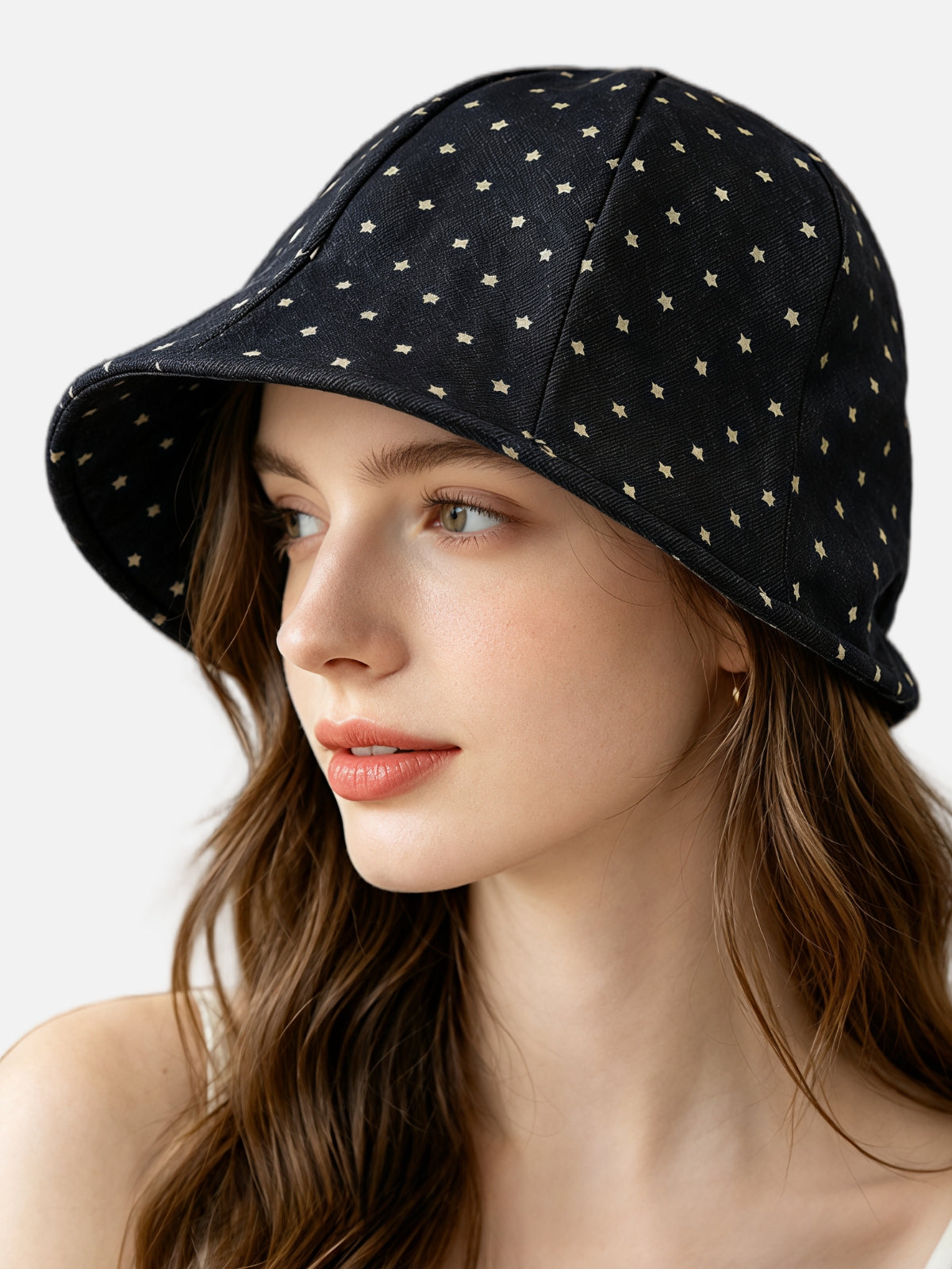 Allover Star Flat Cap
