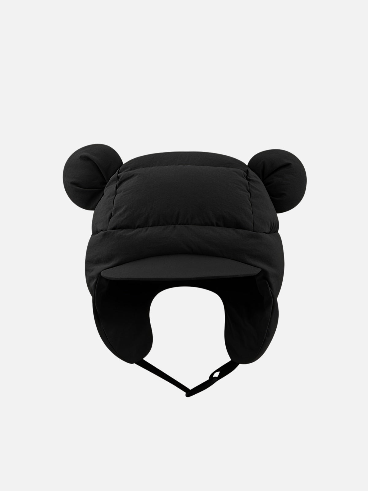 Padded Bear Ear Trapper Hat