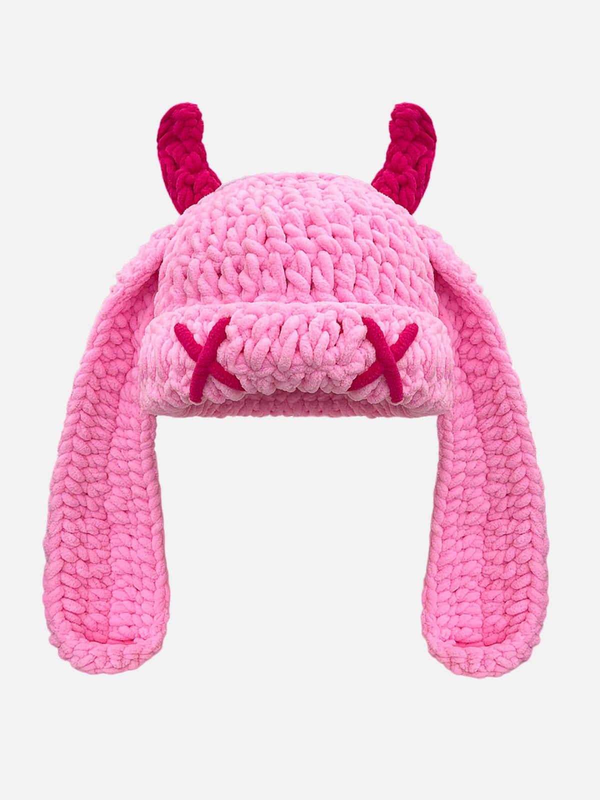 Devil Horns X Eyes Beanie