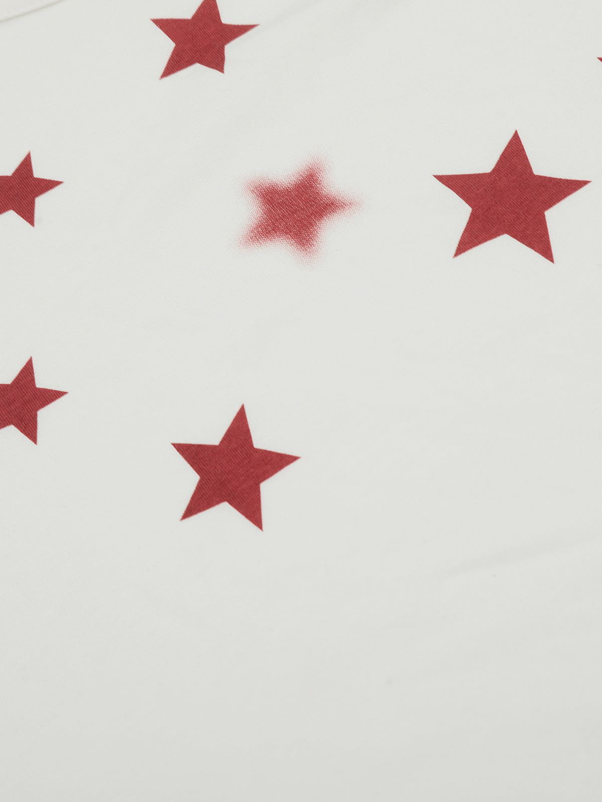 Haaura Star Graphic Off-The-Shoulder Tee