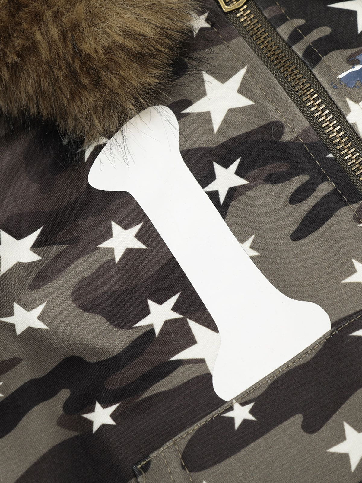 Haaura CAMO Star Zip Up Hoodie