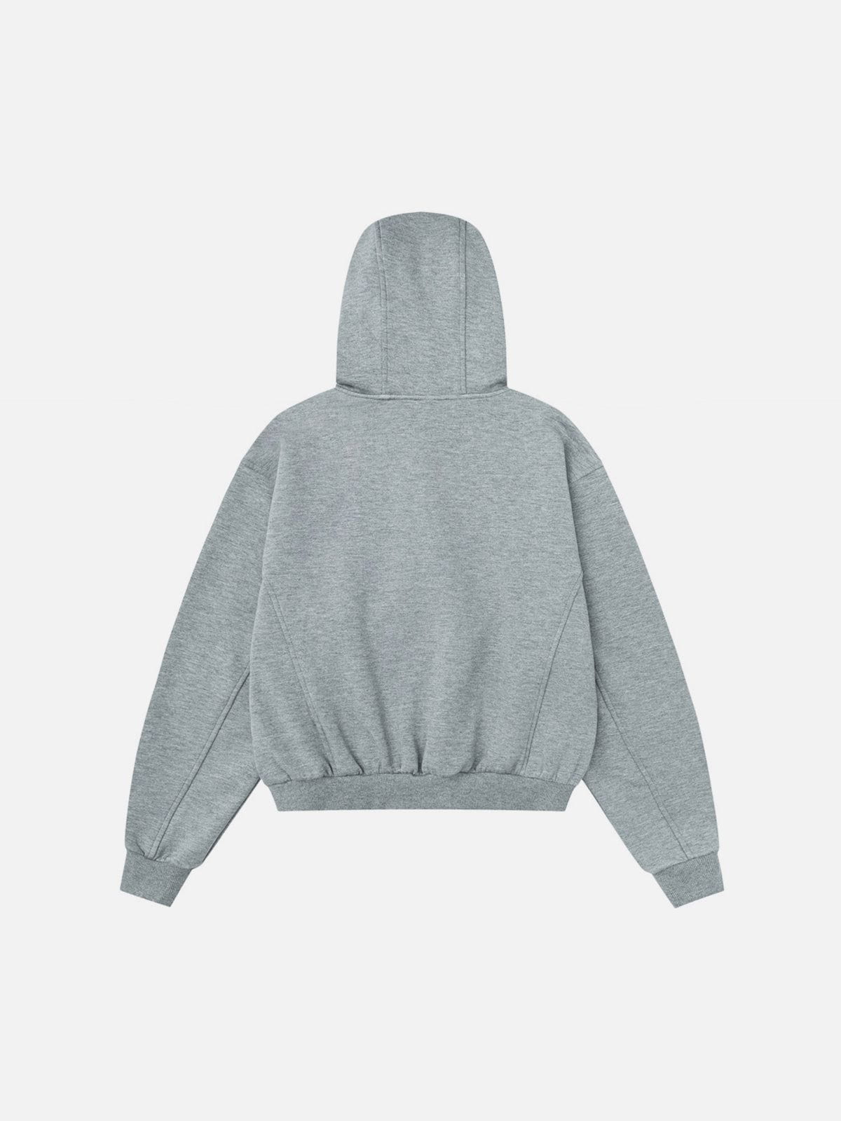 Haaura Deconstructive Zip Up Hoodie