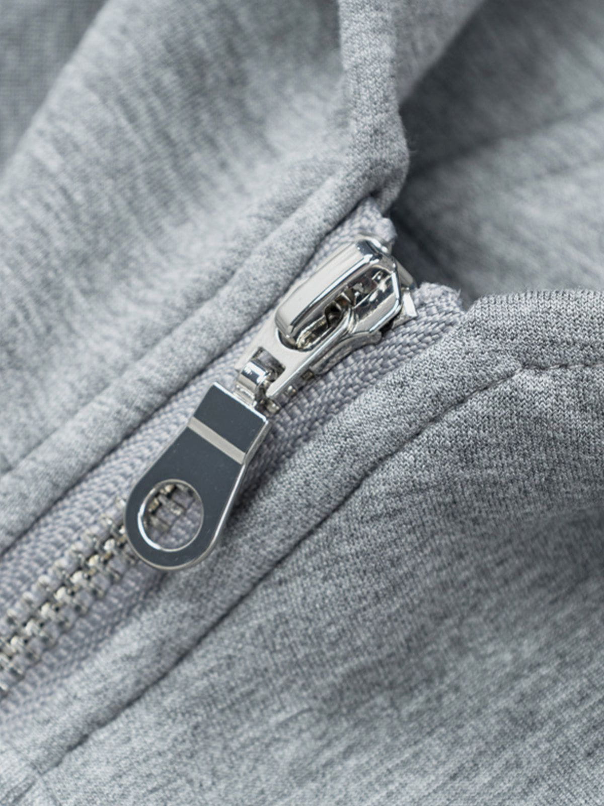 Haaura Deconstructive Zip Up Hoodie