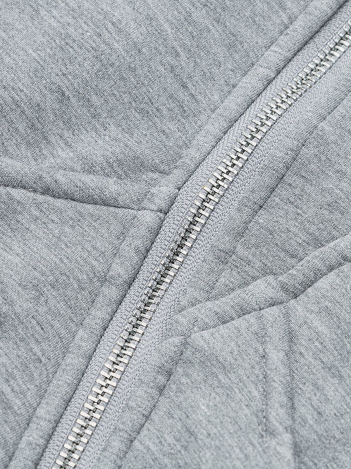 Haaura Deconstructive Zip Up Hoodie