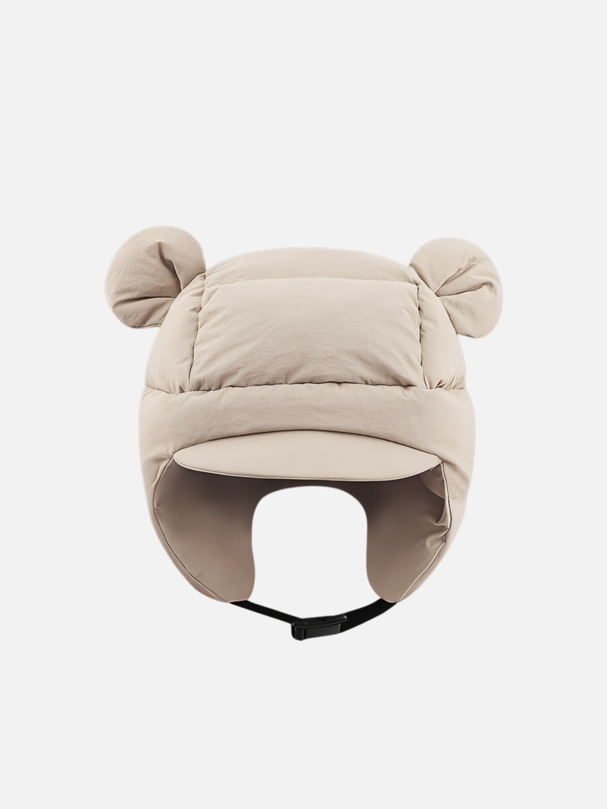 Padded Bear Ear Trapper Hat