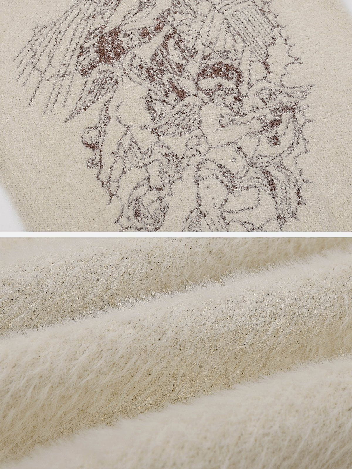 Haaura Angel Graphic Sweater