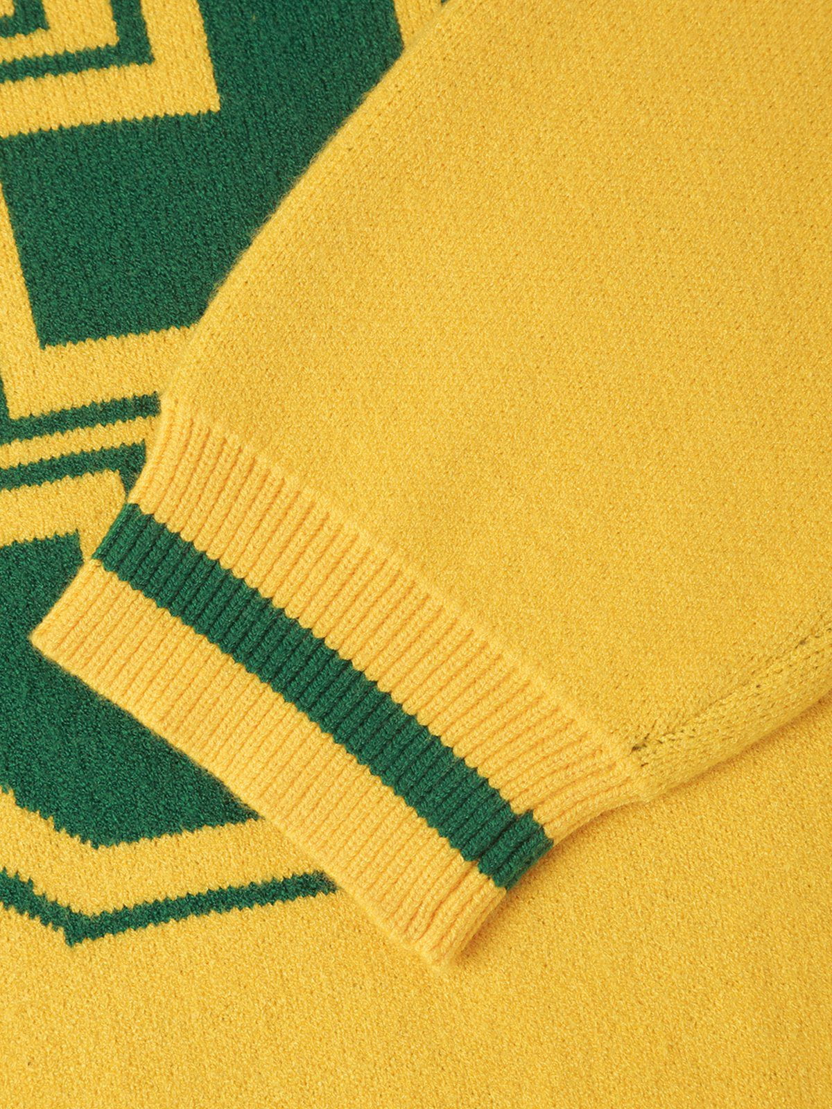 Haaura Number Graphic Polo Sweater