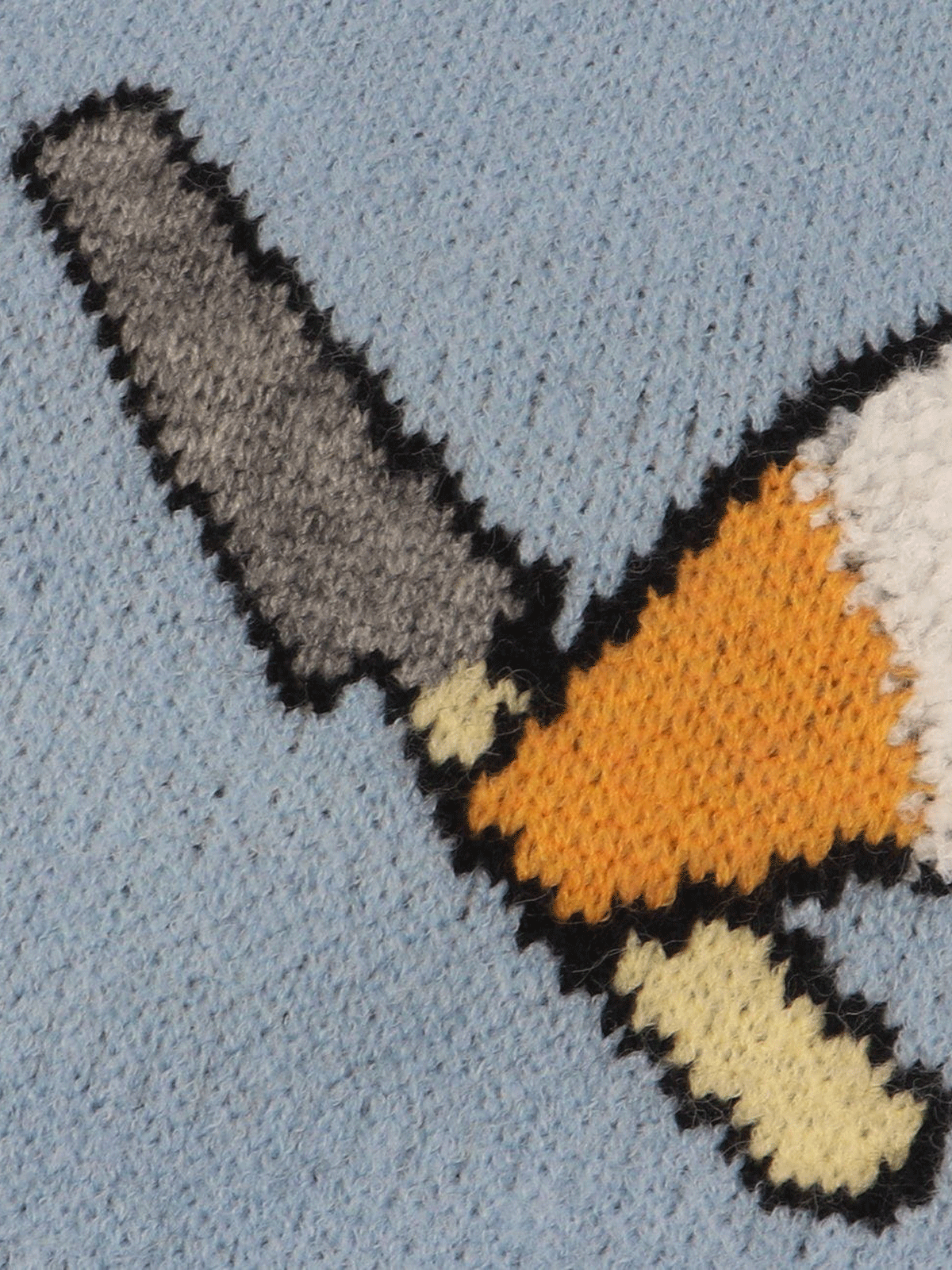 Haaura Murder Goose Graphic Knit Sweater