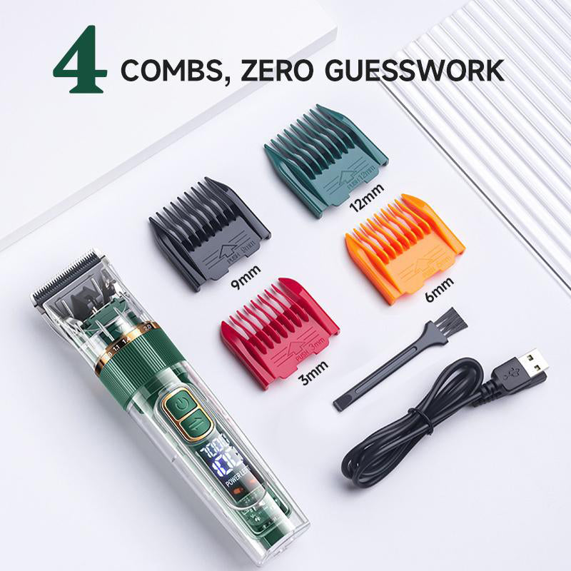 🎉 2026 Sale ! 💰Quiet LED Display Pet Hair Clipper|Cordless Low Noise Dog Cat Grooming Trimmer ✨