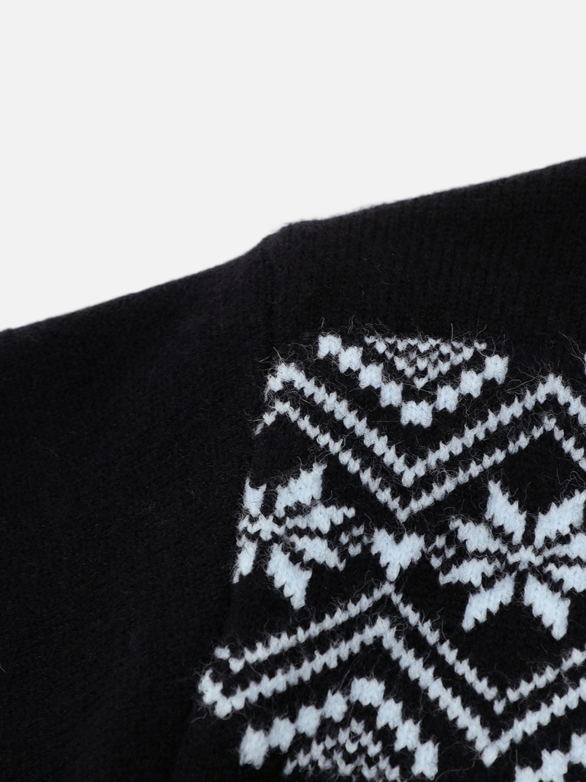 Haaura Fair Isle V-Neck Sweater