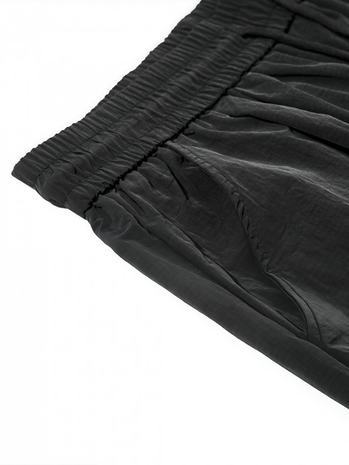 Haaura Baggy Piano Key Ruffle Wide-Leg Pants