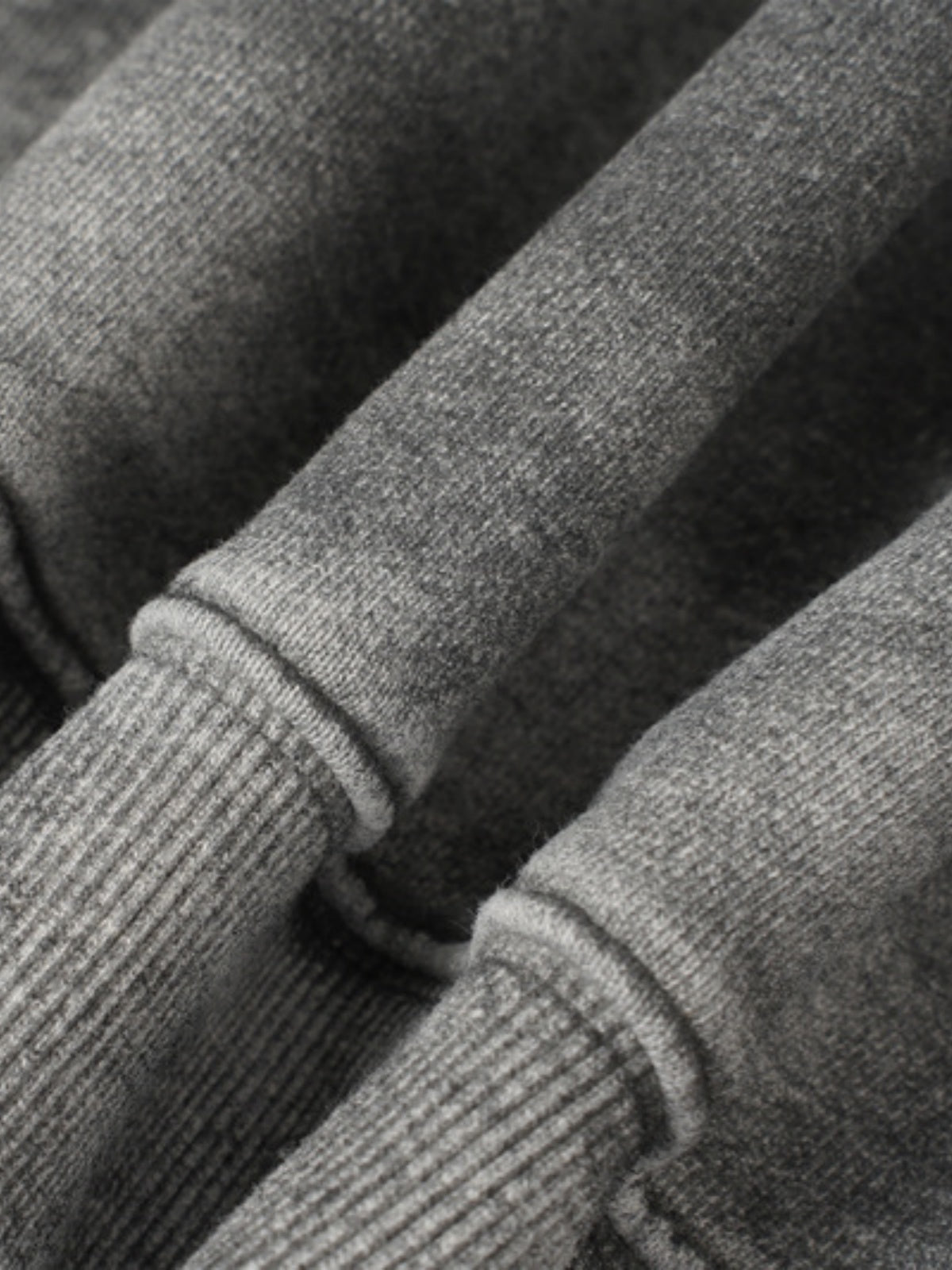 Haaura Acid Wash Raw Edge Hoodie