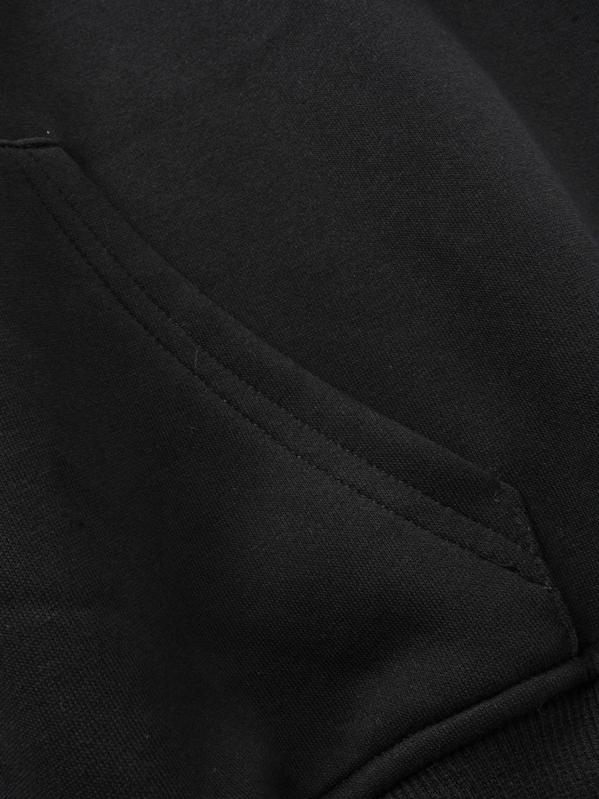 Haaura Boxy Skeleton Patch Zip Up Hoodie