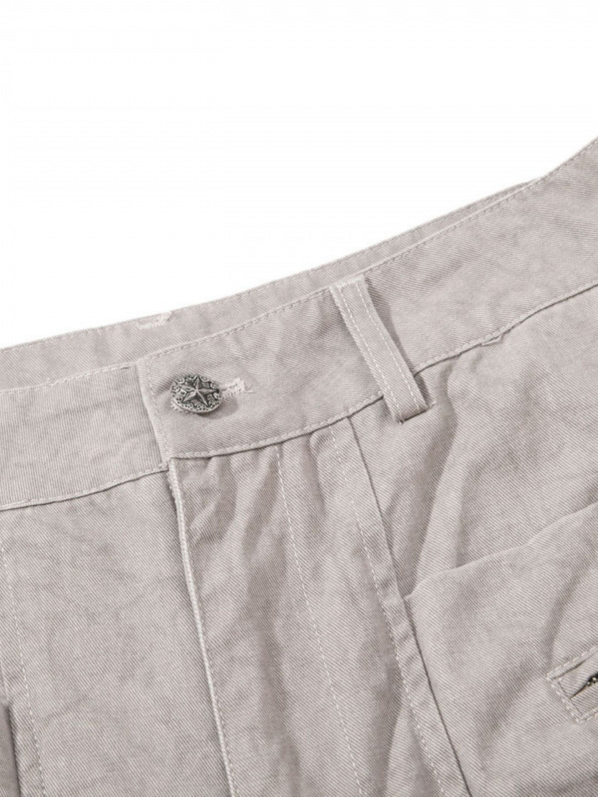 Haaura Baggy Vintage Washed Cargo Jeans