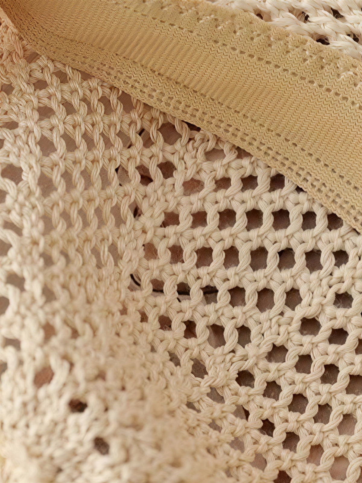Crochet Mesh Beret