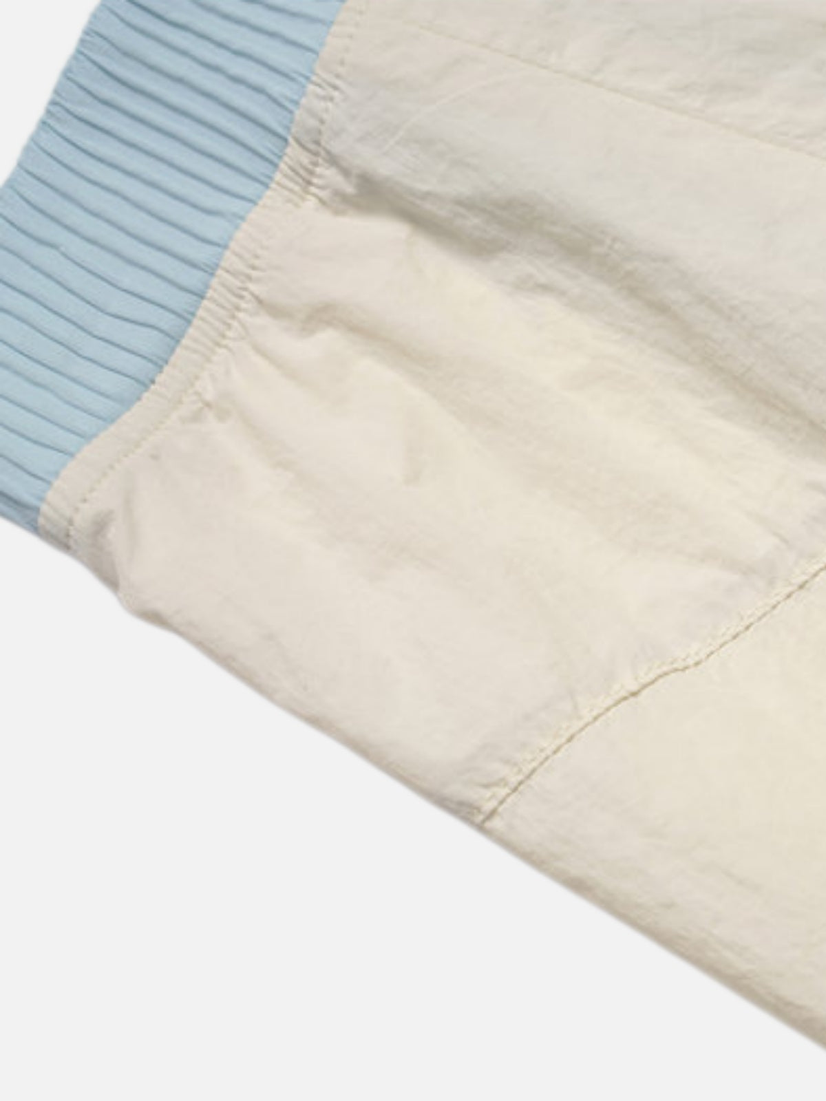Haaura Contrast Waist Parachute Skirt