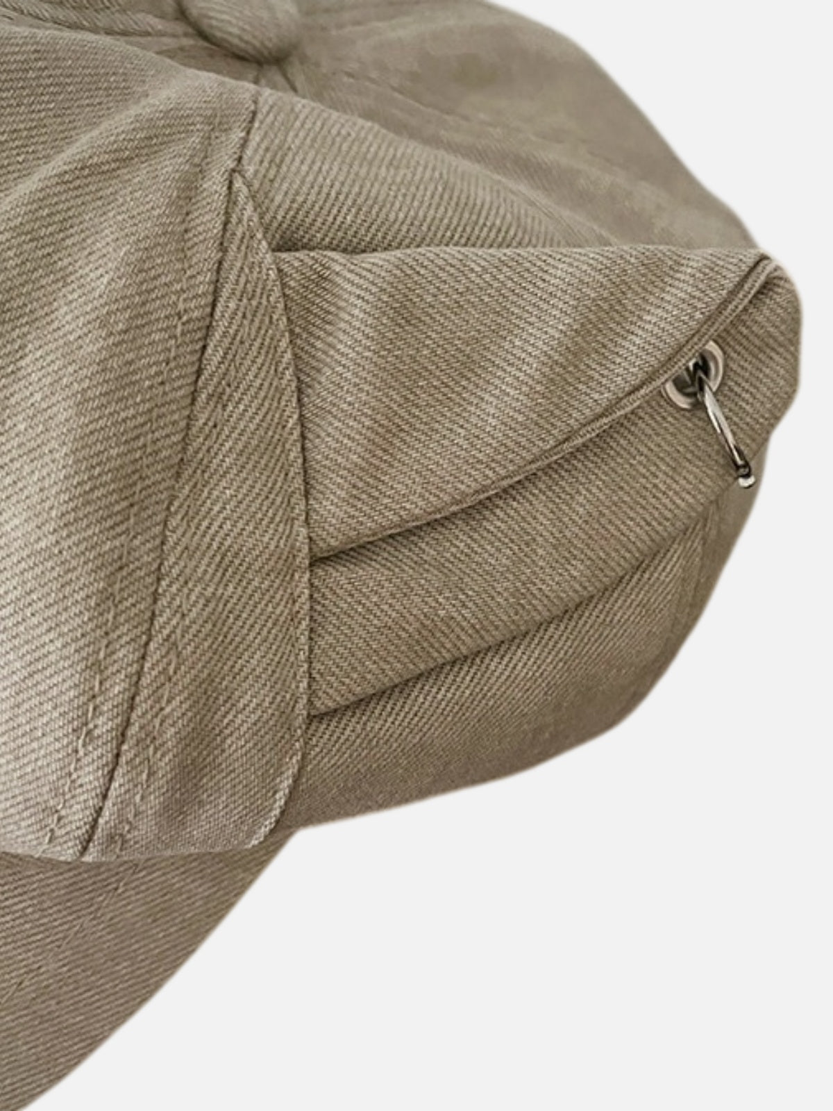 Washed Denim Cat Ear Cap
