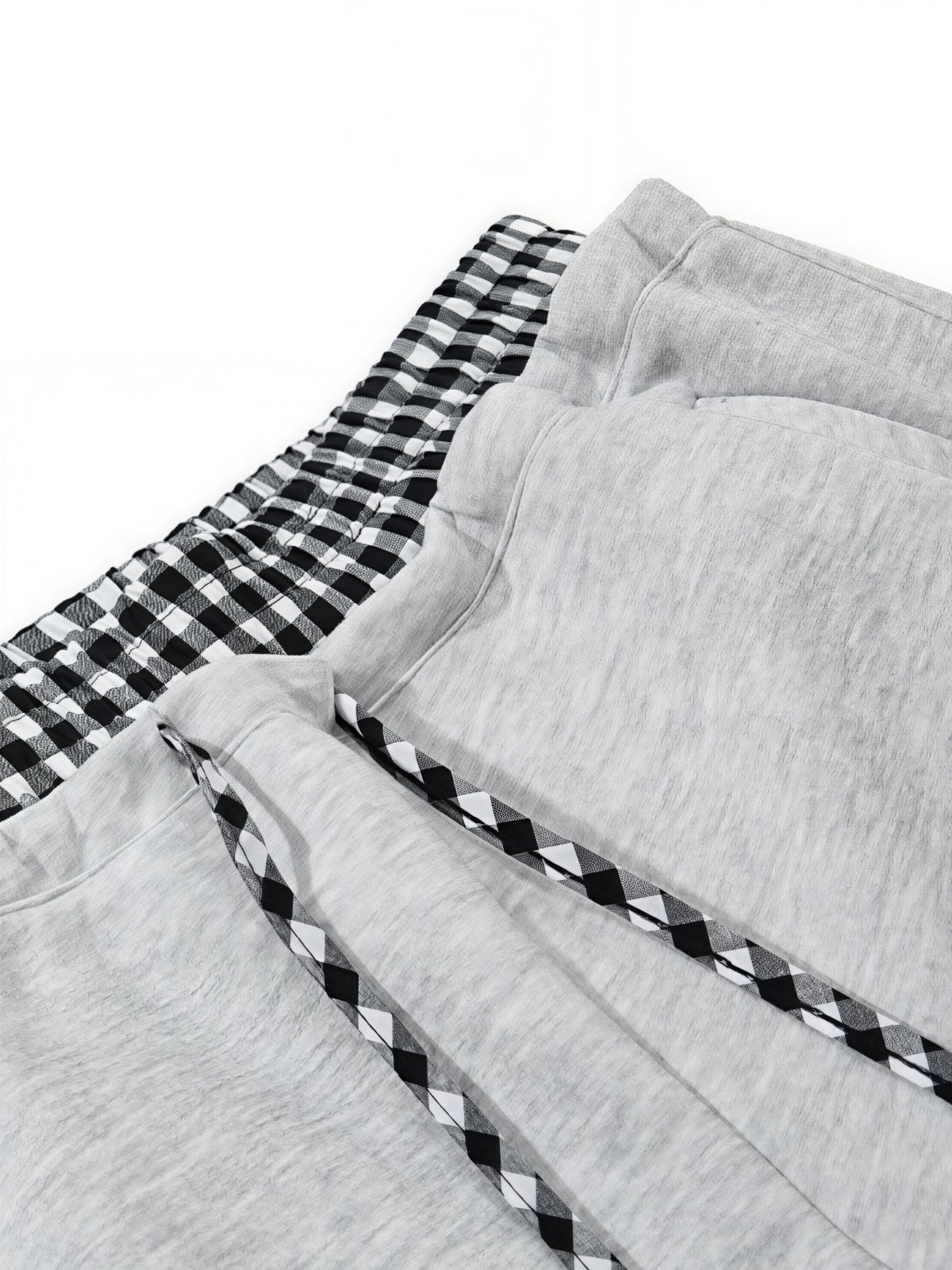 Haaura Checkerboard Waist Sweatpants