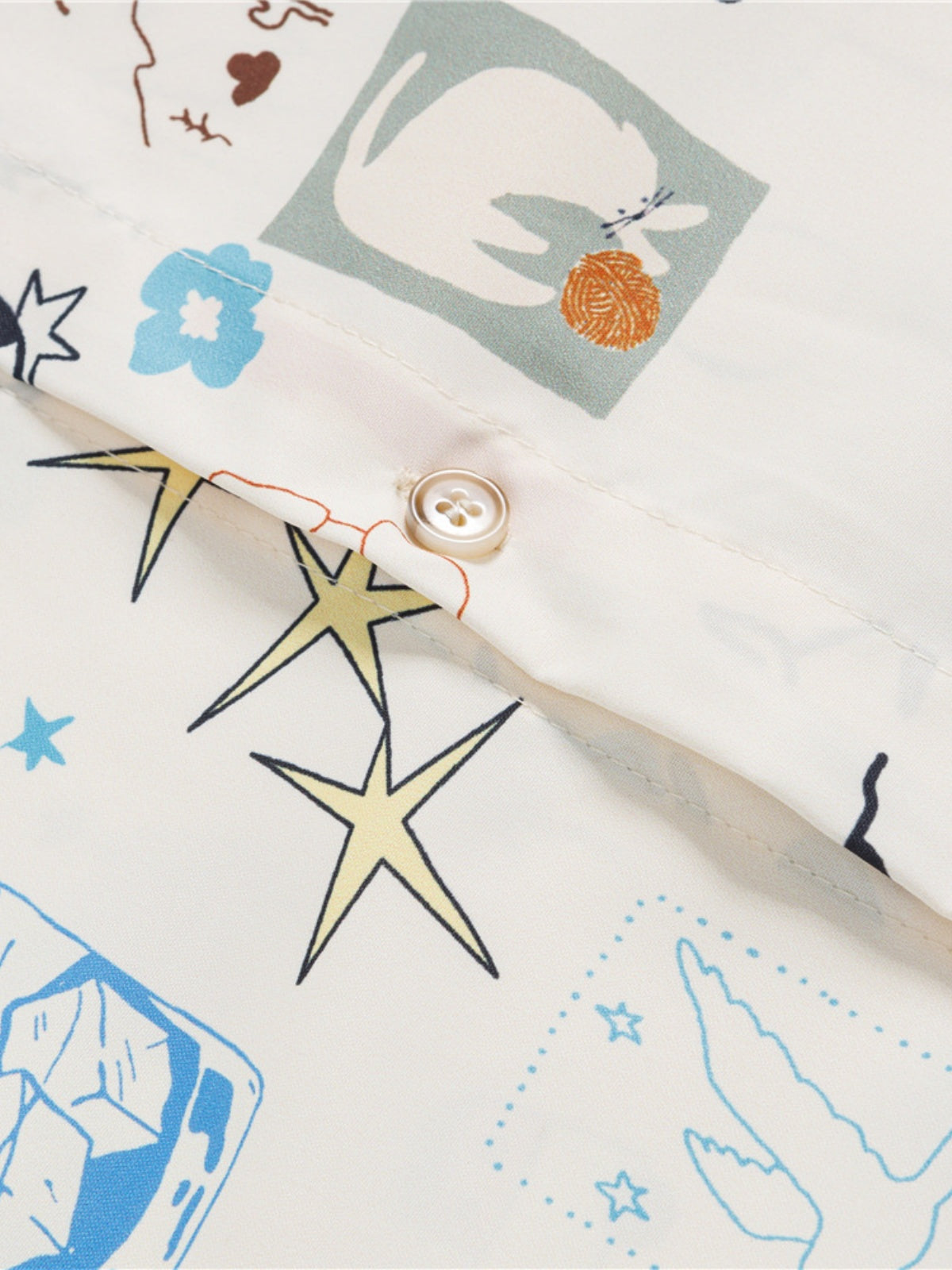 Haaura “Doodle Paradise” Illustrated Doodle Shirt