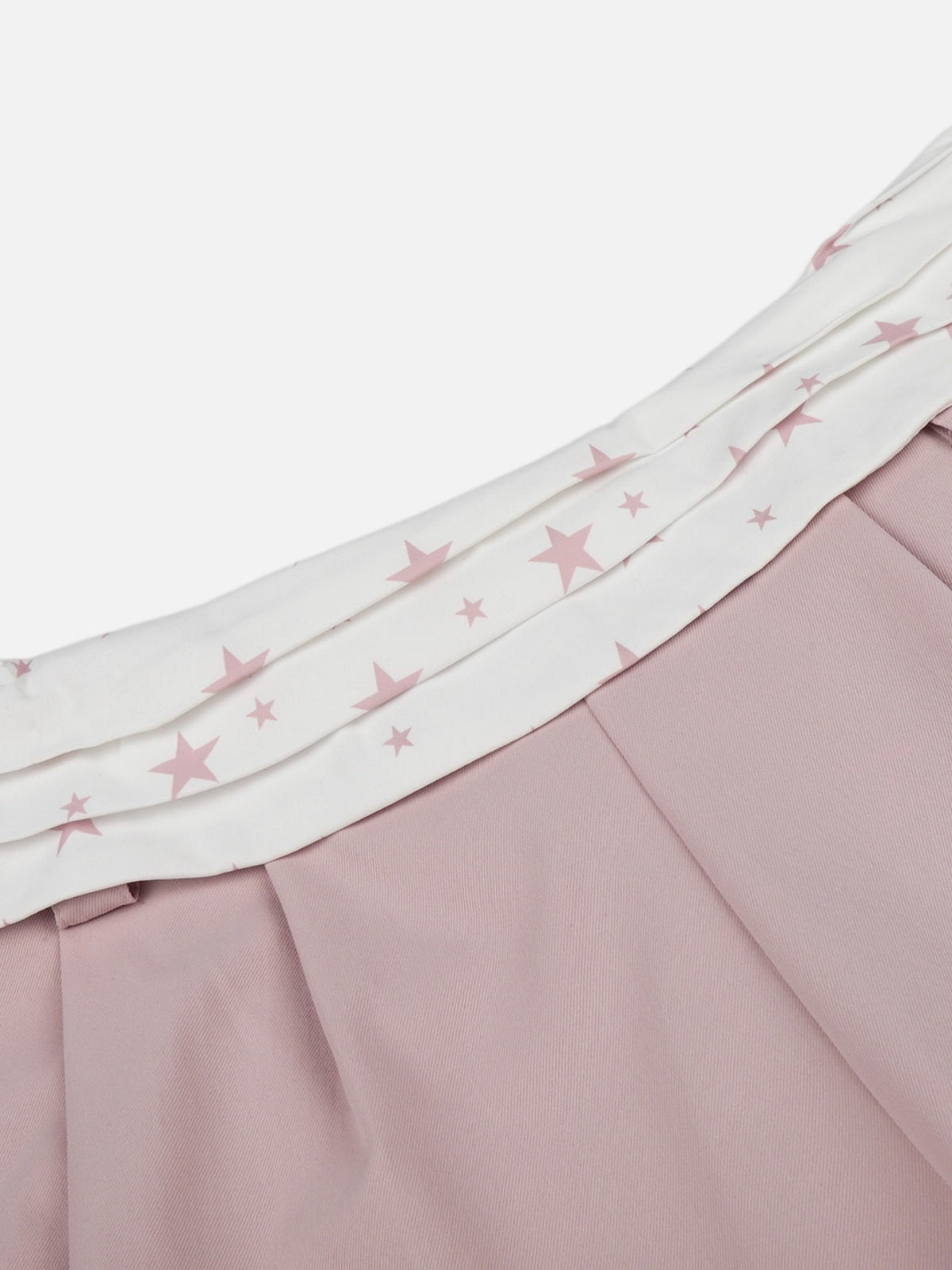 Haaura Star Waist Curved Panel Parachute Pants