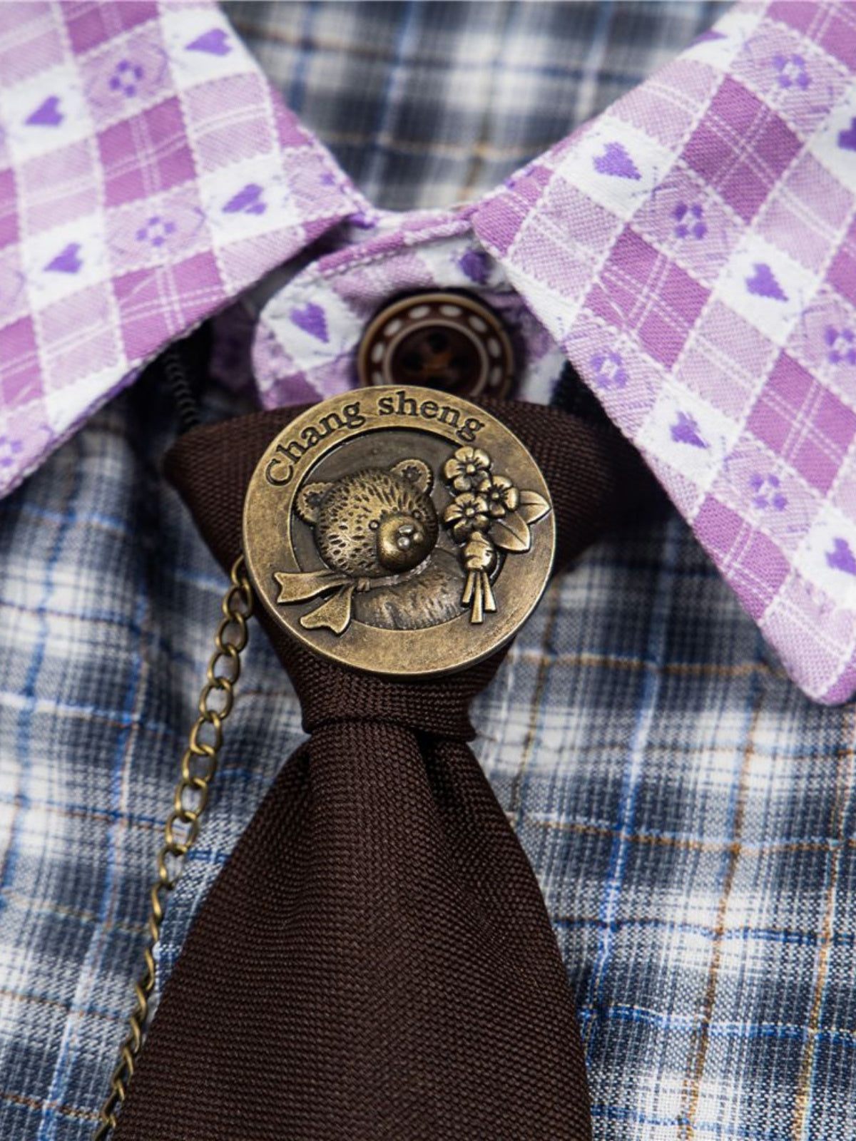 Haaura Puppy Patchwork Shirt