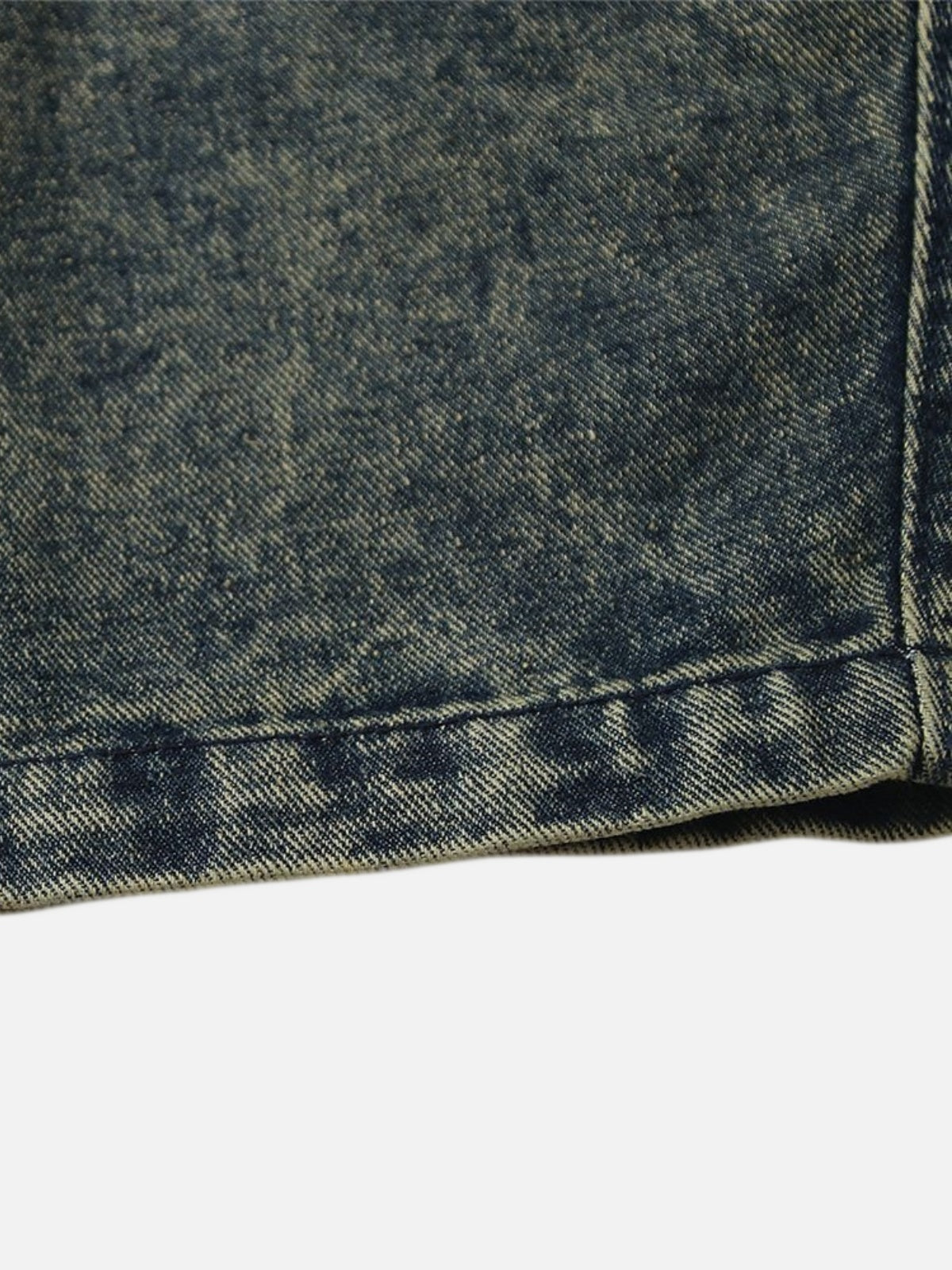 Haaura Colorful Star Patch Baggy Jeans