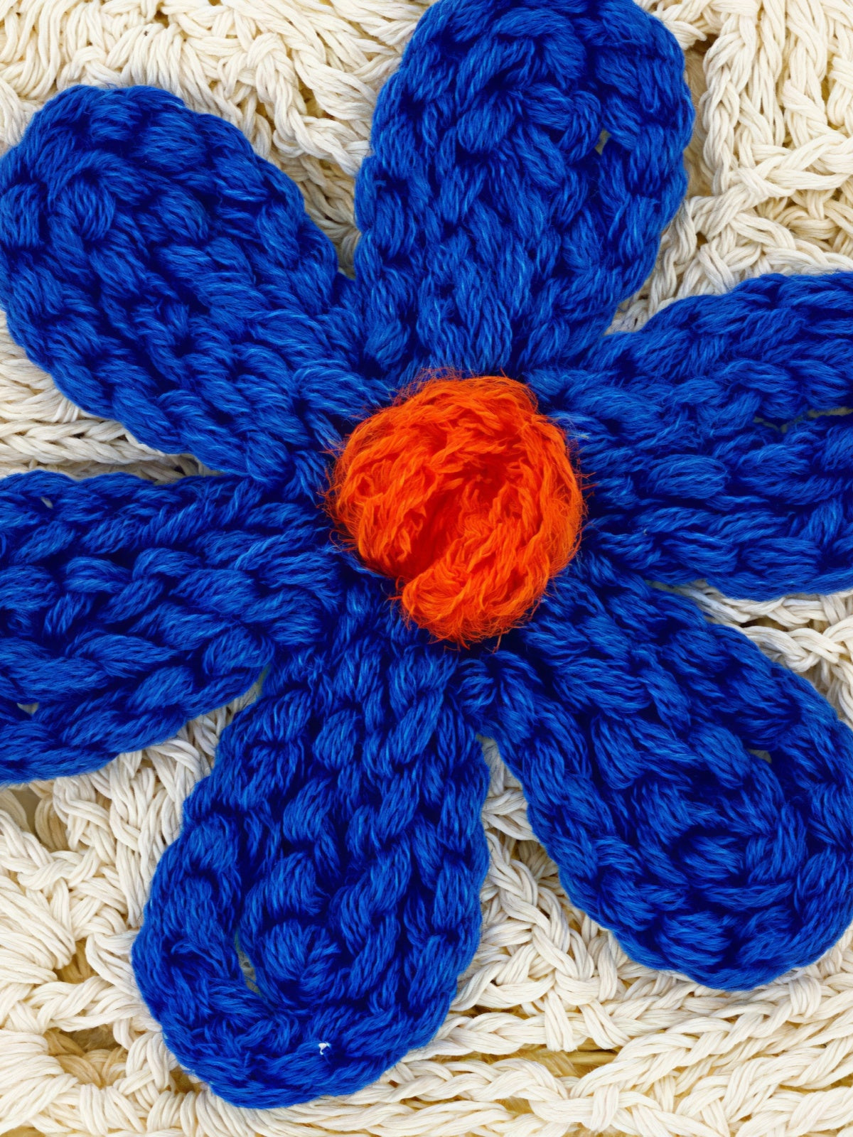 3D Floral Crochet Bucket Hat