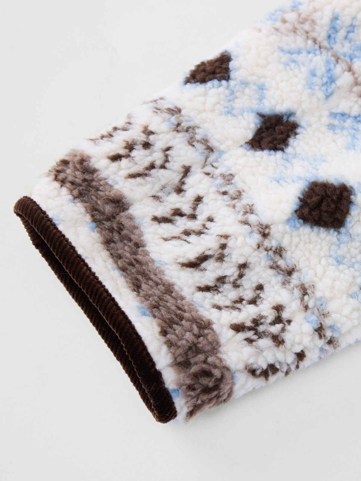 Haaura Snowflake Fleece Hooded Jacket