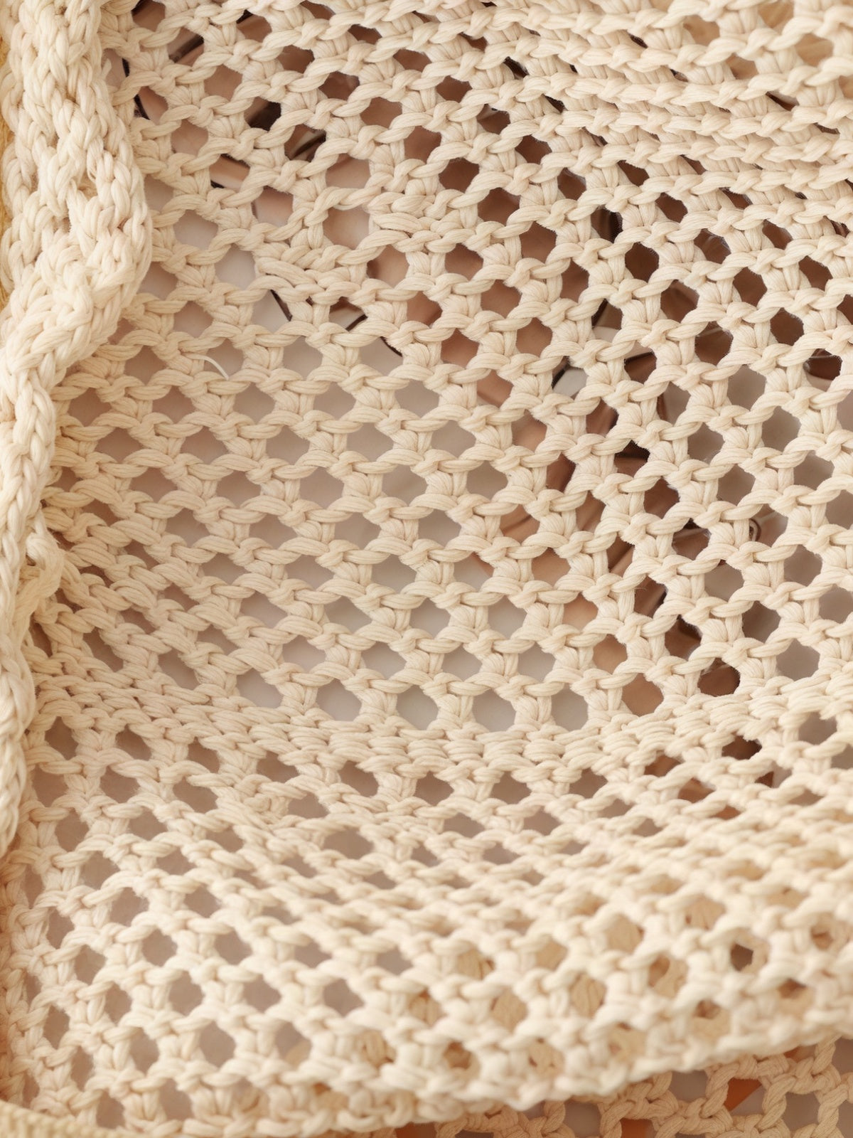 Crochet Mesh Beret
