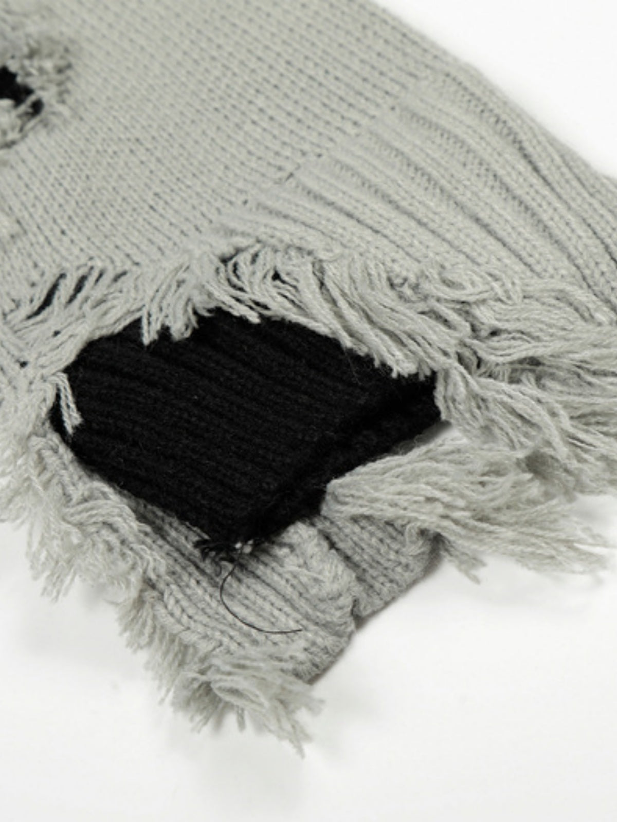 Haaura 1992 Deconstructed Data-Patch Sweater