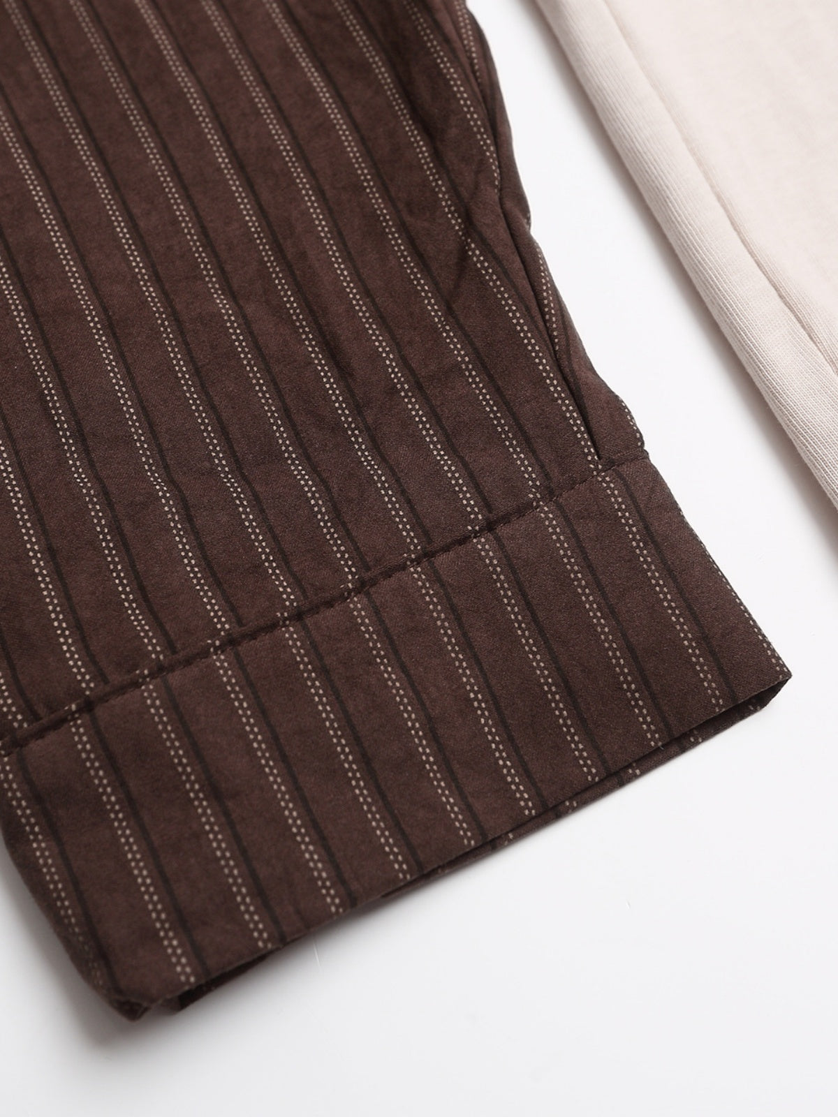 Haaura Layered Stripe Polo Shirt