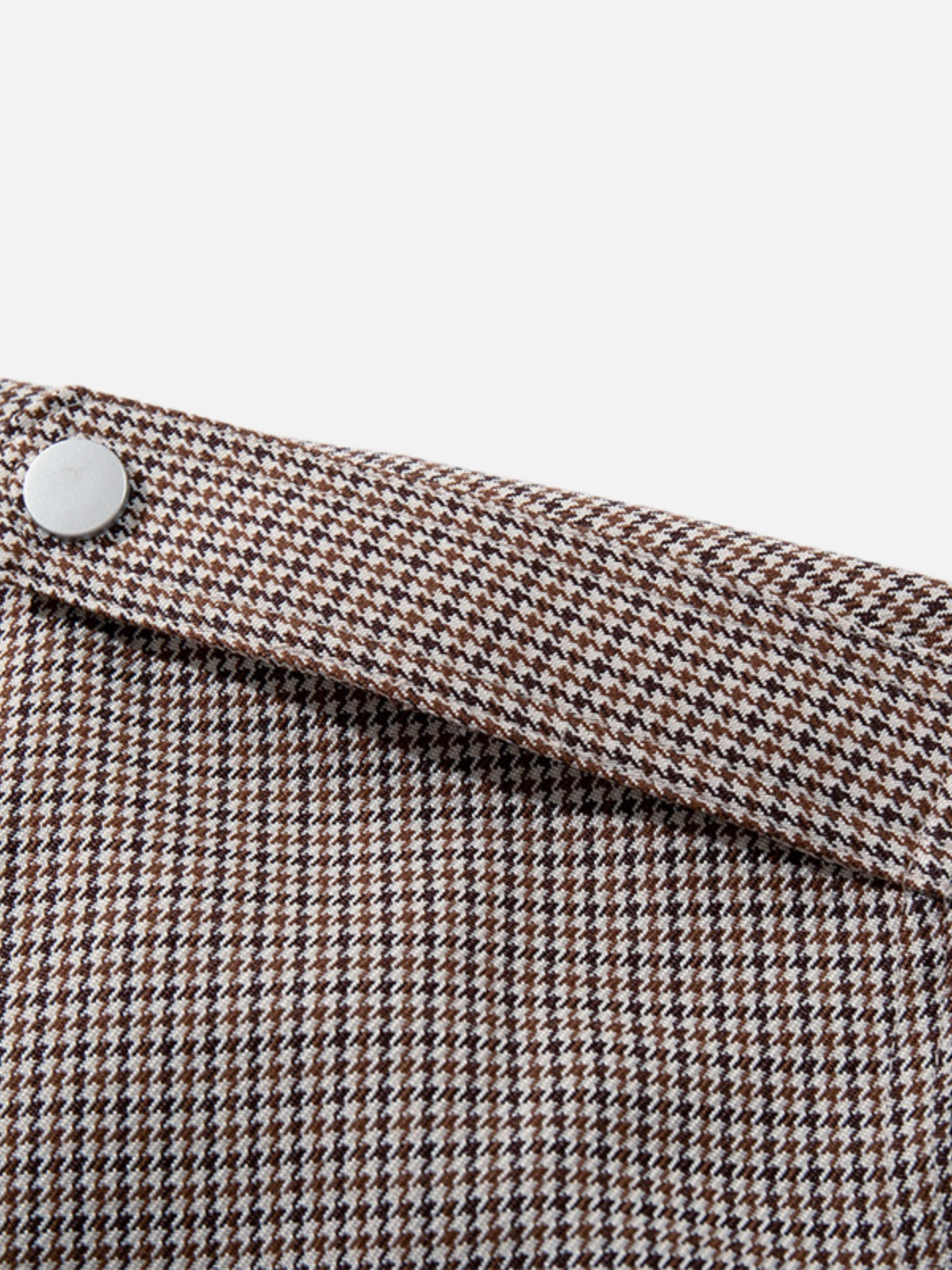 Haaura Houndstooth Zip Pocket Jacket