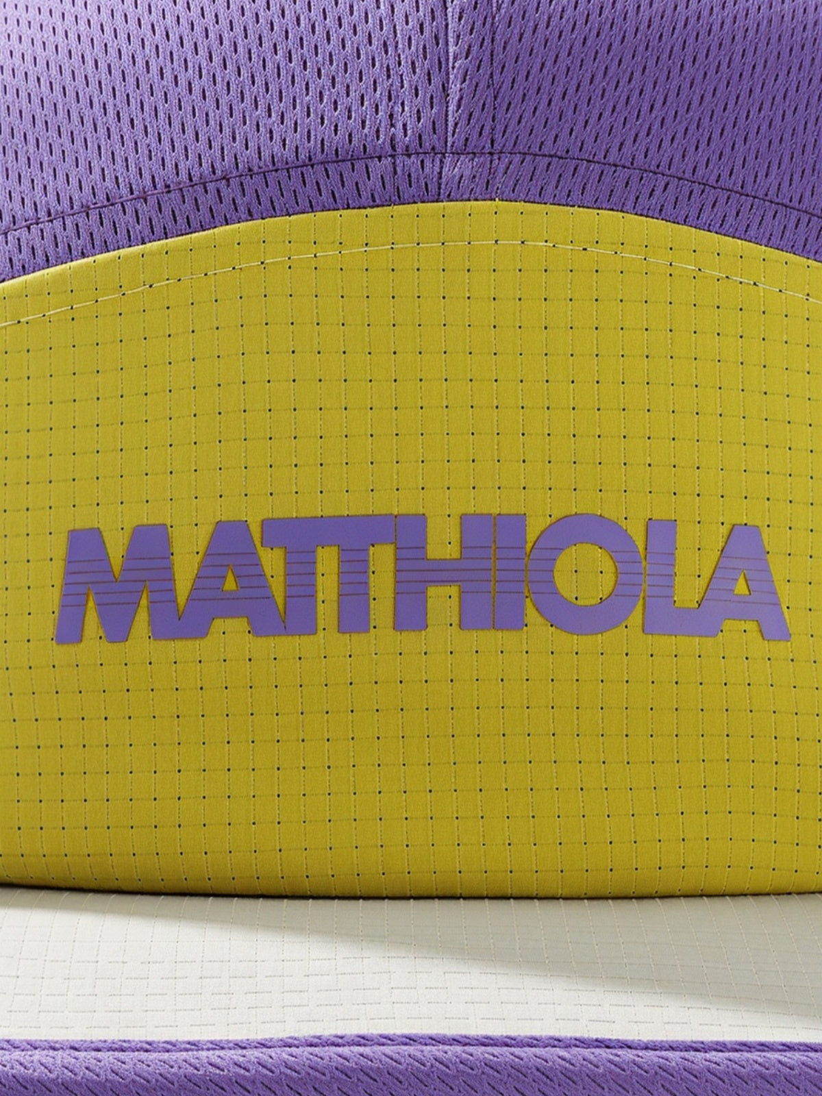 Color Block Mesh Cap