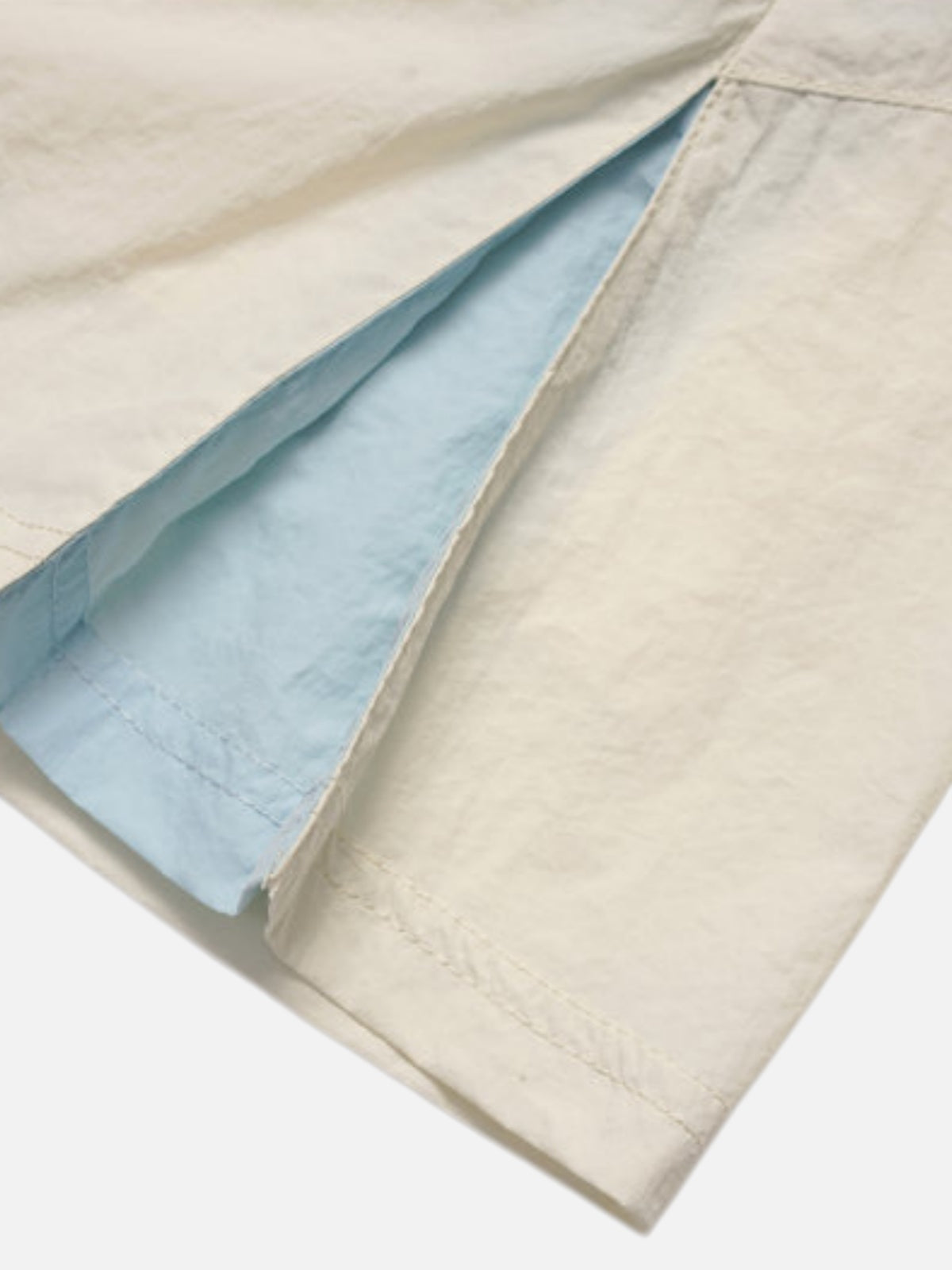Haaura Contrast Waist Parachute Skirt