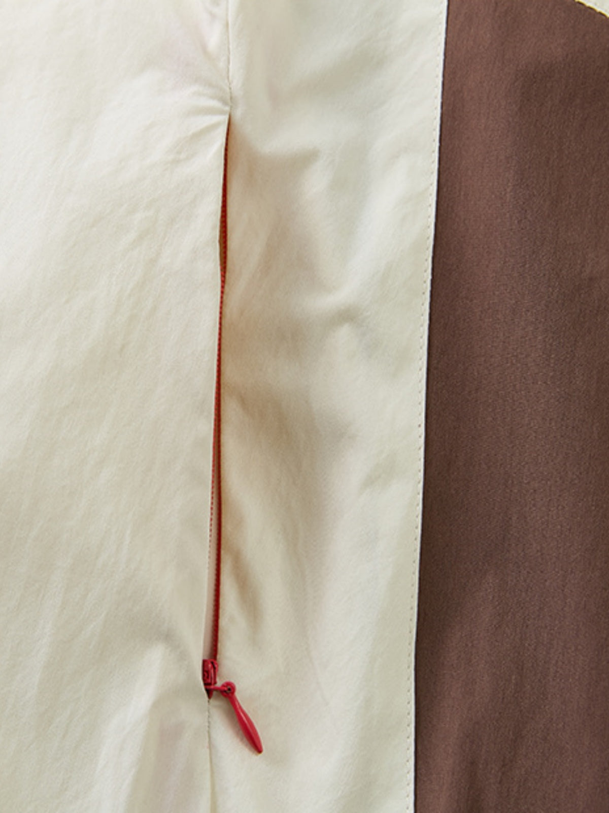 Haaura Colorblock Drawstring Hooded Jacket