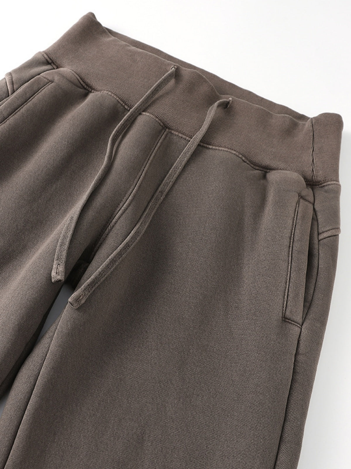 Haaura Solid Fleece Bootcut Sweatpants