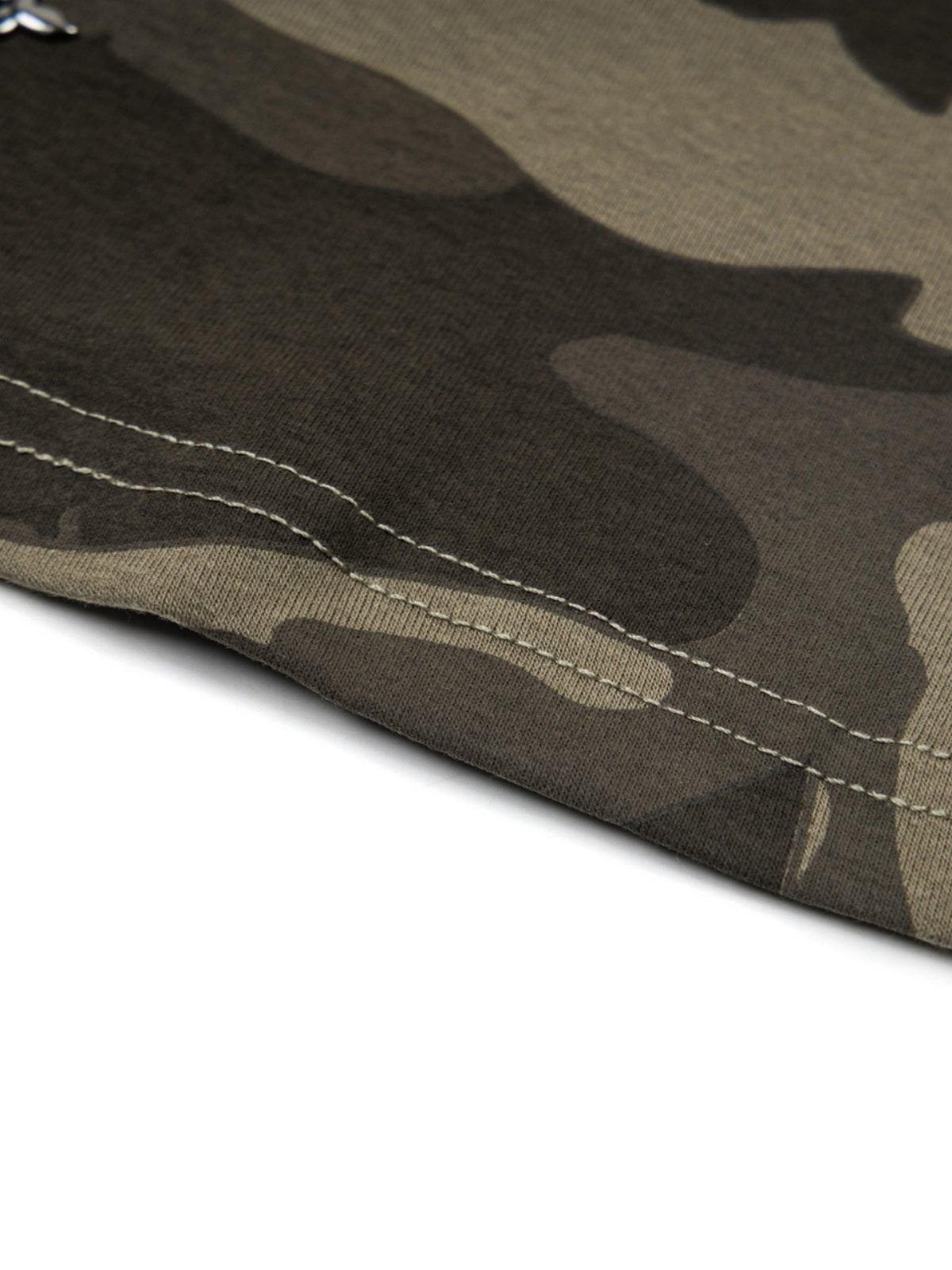 Haaura CAMO Studded Off-Shoulder Tube Top