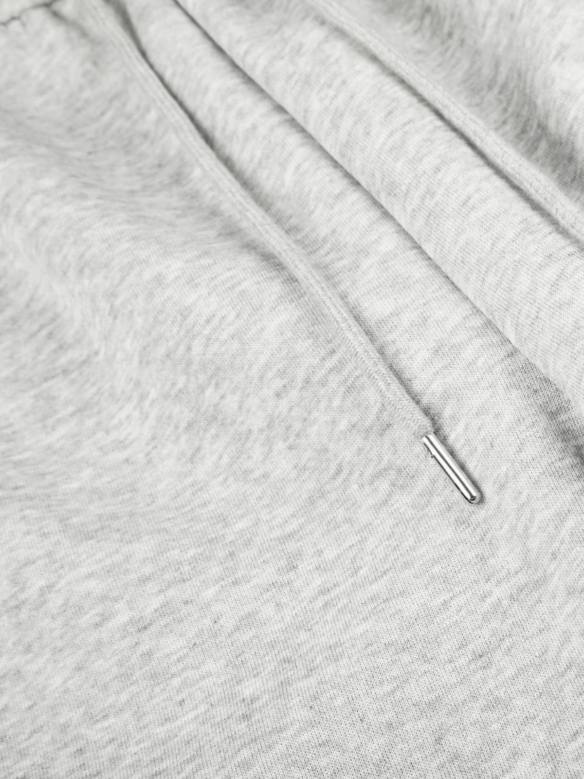 Haaura Curved Stripe Drawstring Baggy Sweatshorts