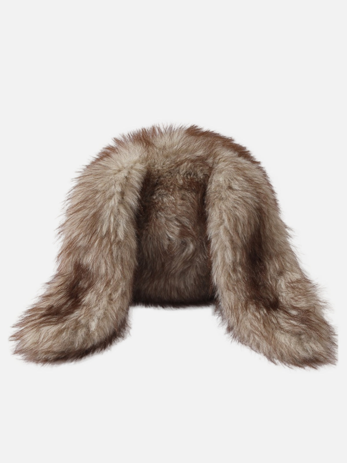 Spotted Fluffy Bunny Ear Hat