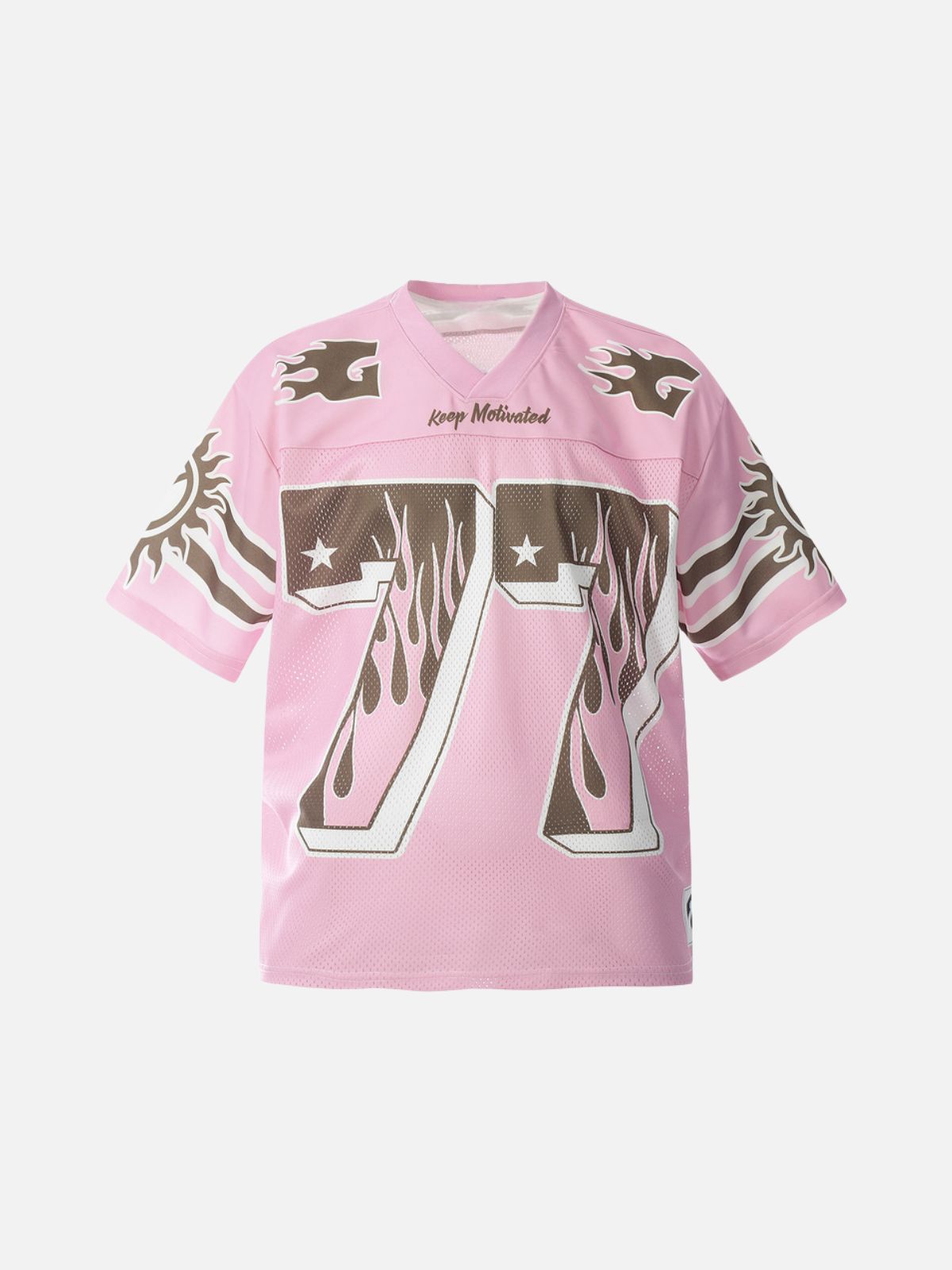 Haaura 77 Graphic Mesh Sport Top