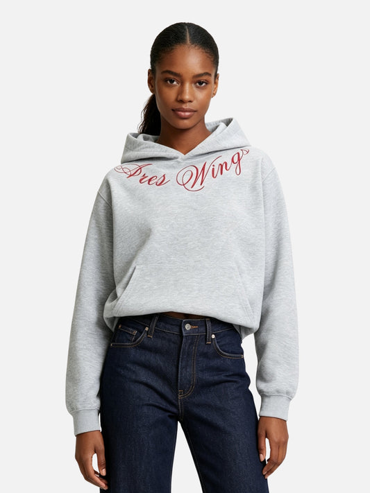 Haaura Arched Script Hoodie