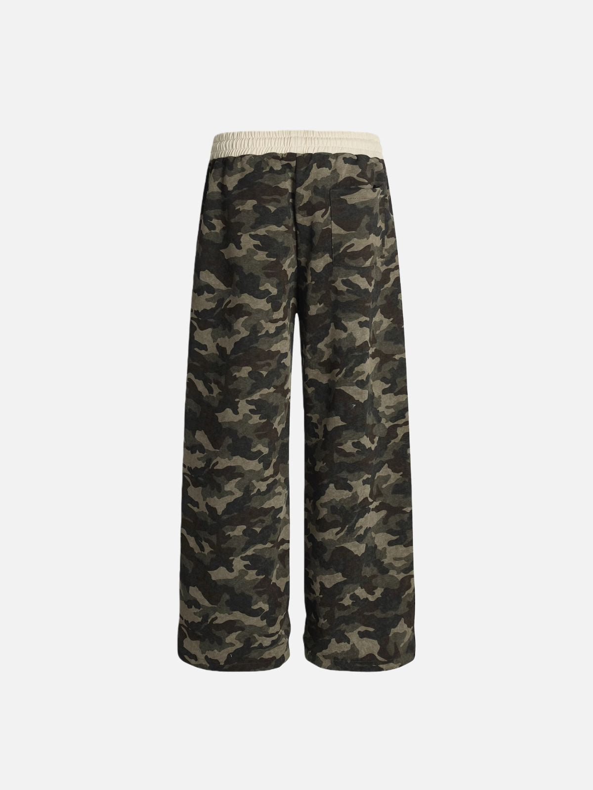 Haaura Text-Print Camouflage Cargo Pants