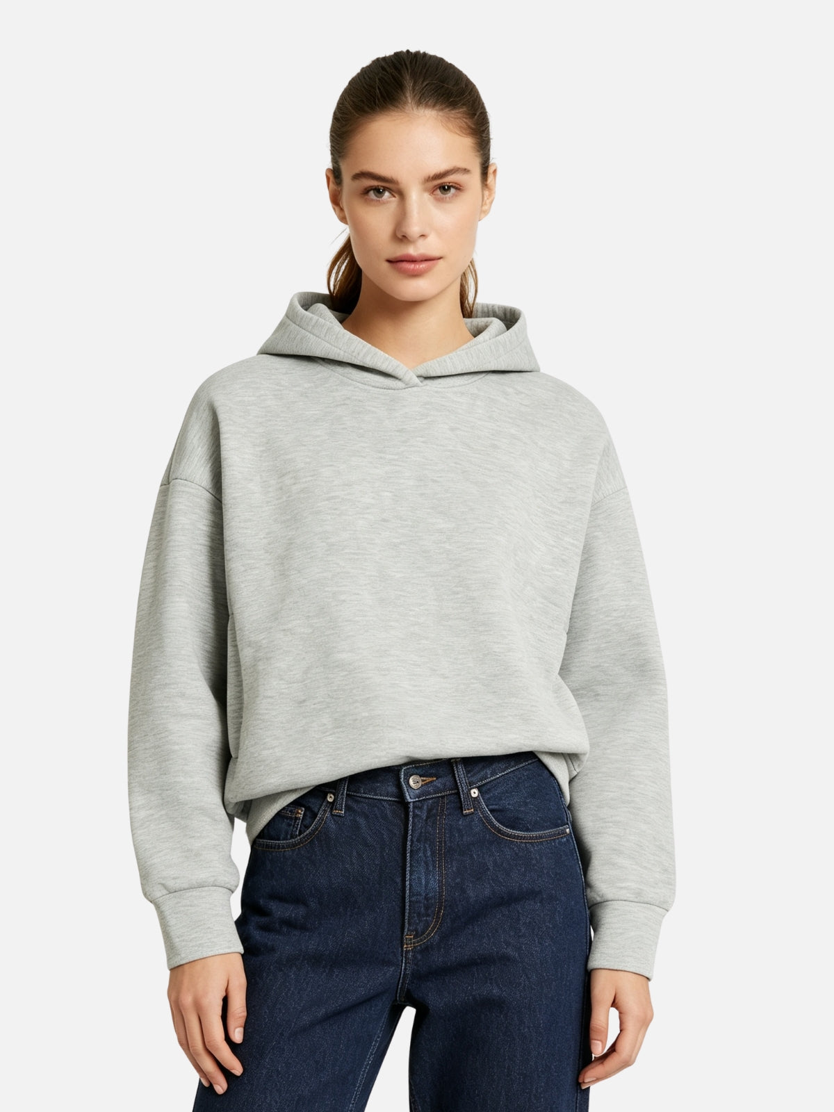 Haaura Cross-Neck Hoodie