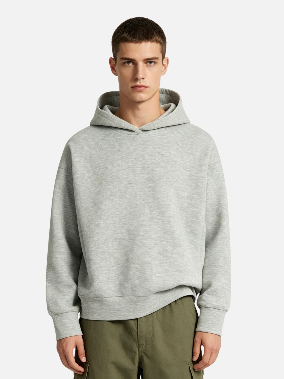 Haaura Cross-Neck Hoodie
