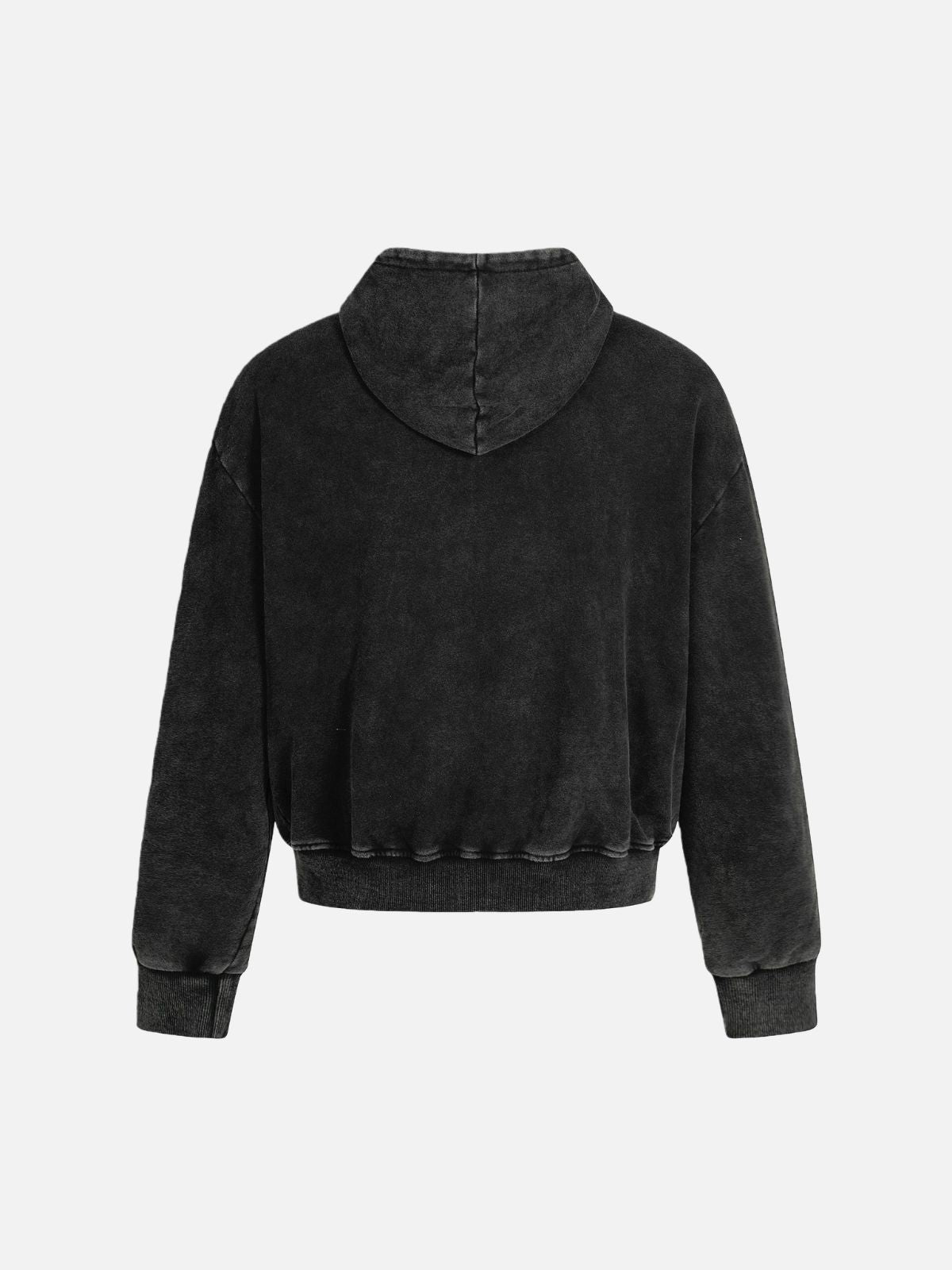 Haaura Deconstructive Boxy Zip Up Hoodie
