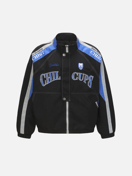 Haaura Color Blocking Racing Jacket