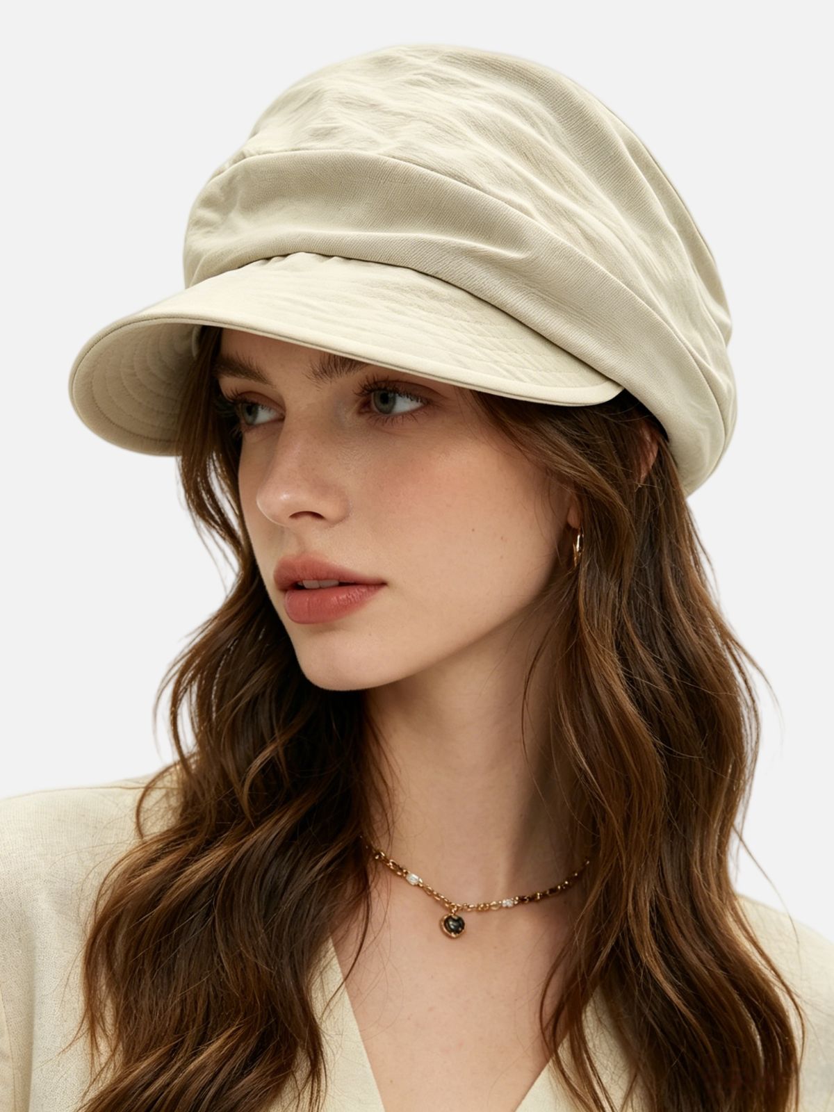 Textured Newsboy Cap