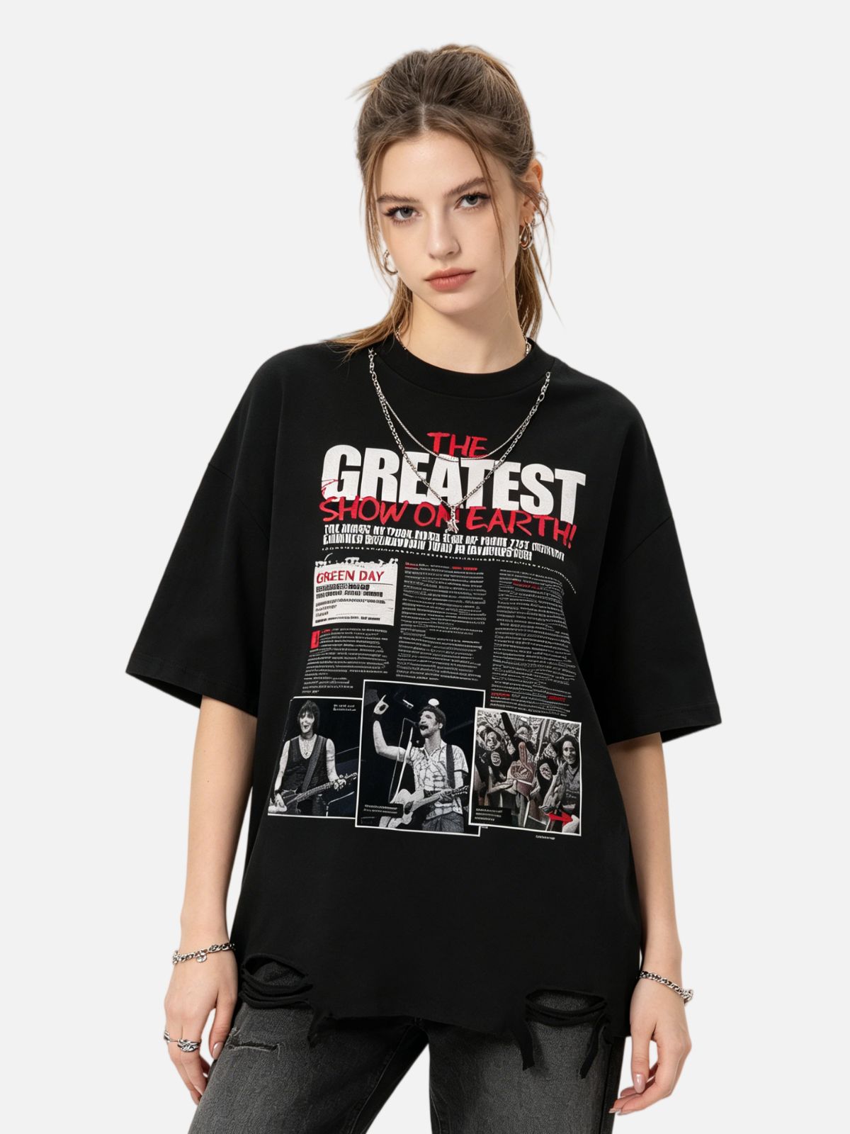 Haaura Green Day Tour Poster Tee