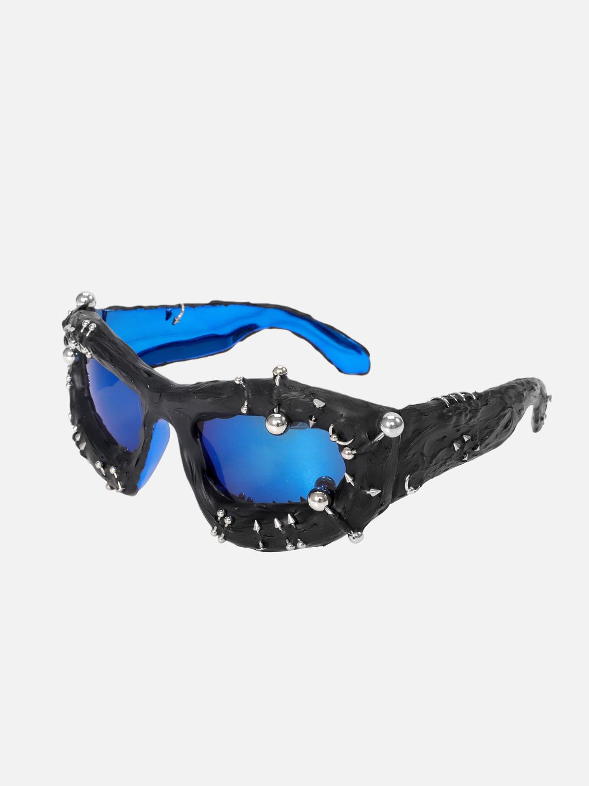 Punk Rivet-Studded Sunglasses